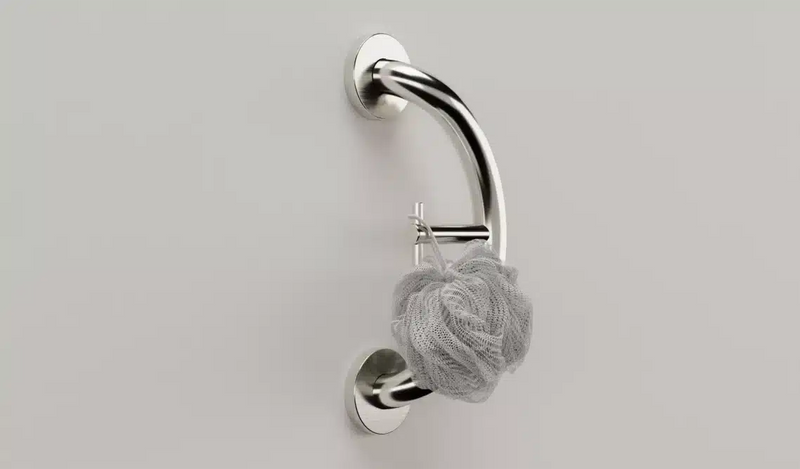 HealthCraft Plus Series Towel and Robe Hook - Brushed