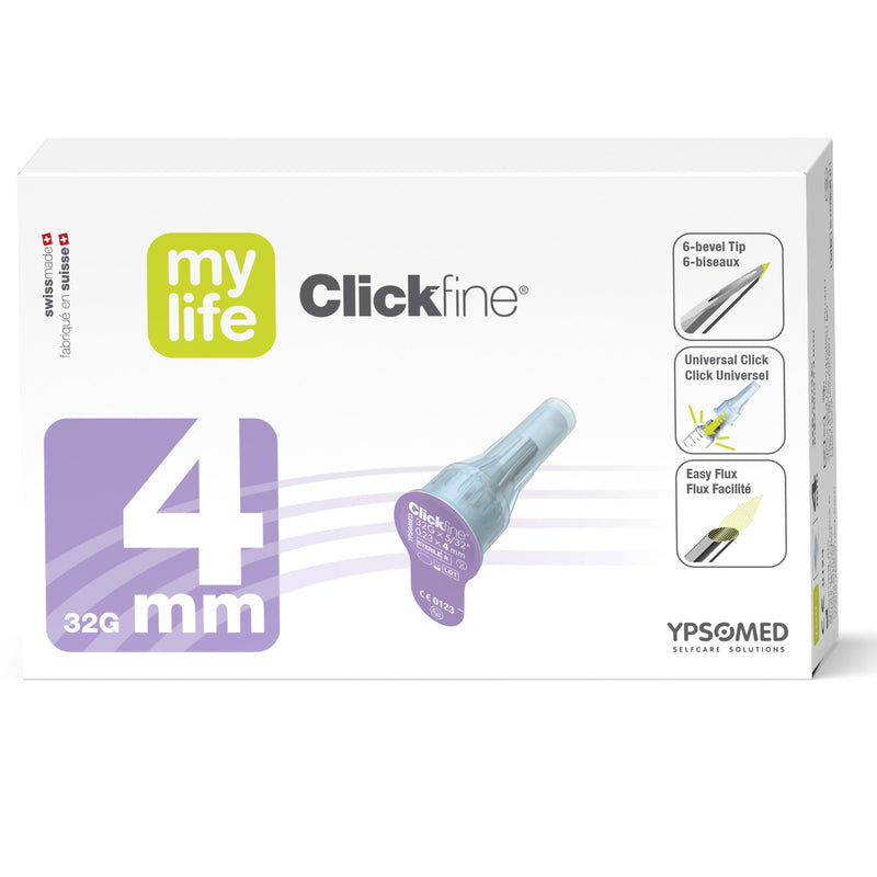 Clickfine Pen Needles 32G 4MM