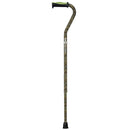Hugo Ergonomic Offset Handle Cane - Rainforest