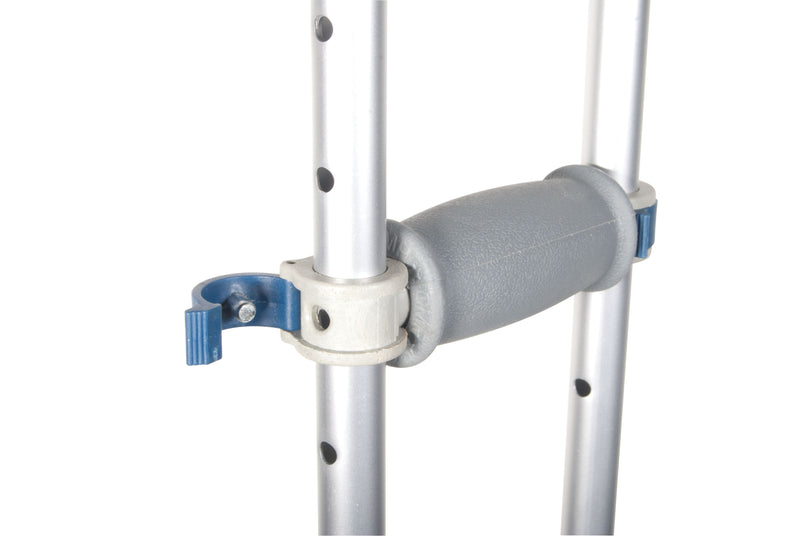 Universal Aluminum Crutch with Accessories