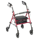 Adjustable Height Rollator, 6" Casters