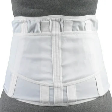 Ea/1 Otc Men'S Maximum Lumbosacral Support 44" Hip 10 1/2" Rigid Stays 9" Front 12 1/2" Back White