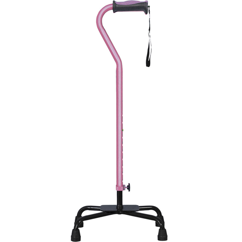 Hugo Ergonomic Quad Cane - Rose