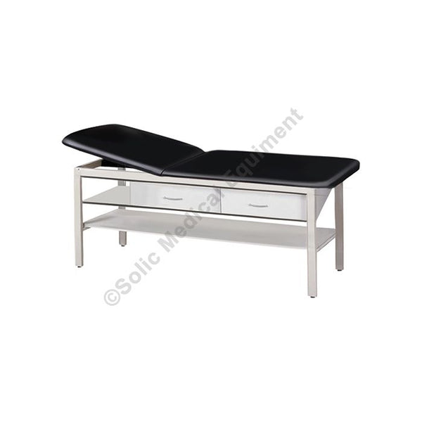 Solic Exam Room Basic Treatment Table with Shelf and Drawers