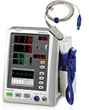 Edan M3A Vital Signs Monitor, with BP, Filac Digital Thermometer, Printer