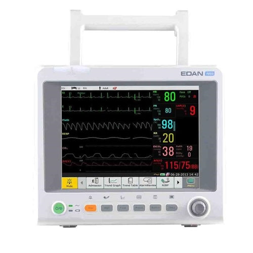 Edan iM60 Continuous Digital Monitor, with NIBP, 3/5 LEAD ECG, 2-TEMP,