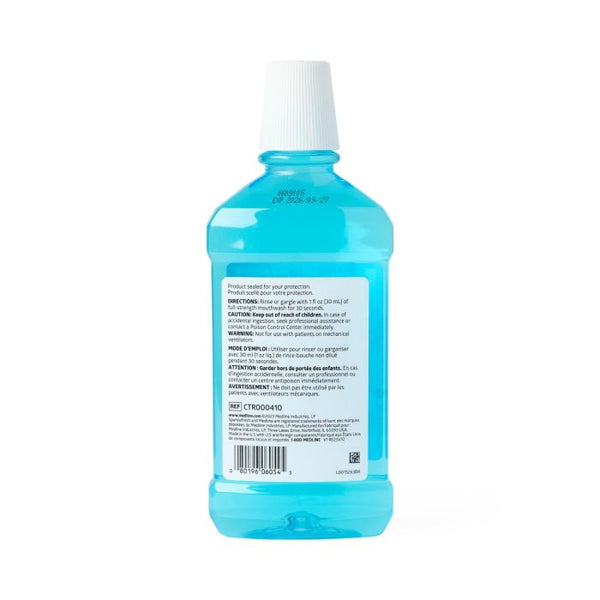 Medline SparkleFresh™ Alcohol-Free Mouthwash, 473 mL
