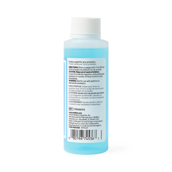 Medline SparkleFresh™ Alcohol-Free Mouthwash, 118 mL