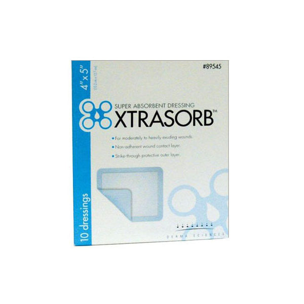 Xtrasorb Classic Super Absorbant Dressing, Non-Adhesive, 6X9"