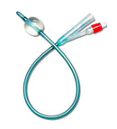 Medline SilverTouch™ Sterile 3-Way 100%-Silicone Foley Catheter, 10 cc (mL), 18 Fr