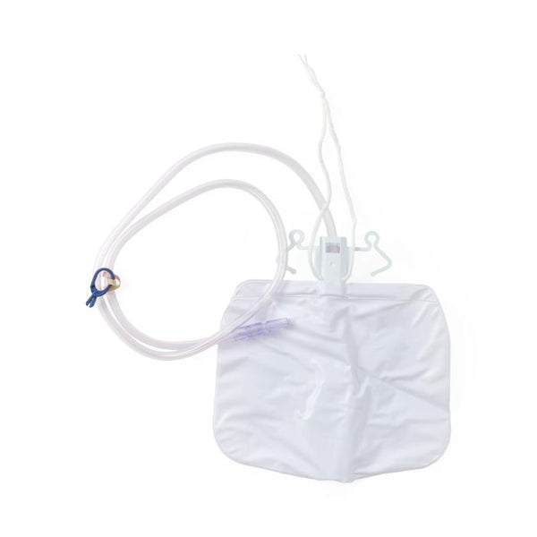 Medline Urine Drainage Bag with Anti-Reflux Valve