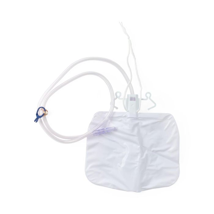 Medline Urine Drainage Bag with Anti-Reflux Valve