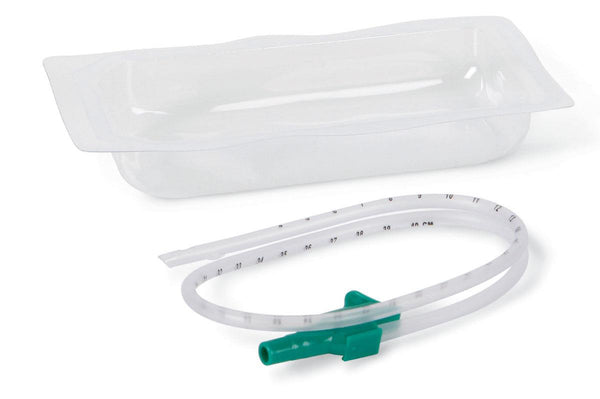 Medline Open Suction Catheter, Straight, 18 Fr