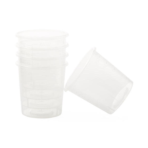 Medline Non-Sterile Graduated Plastic Medicine Cup, 2 oz. (60 mL)