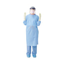 Medline Sirus Sterile Non-Reinforced Surgical Gown, Level 3, Large