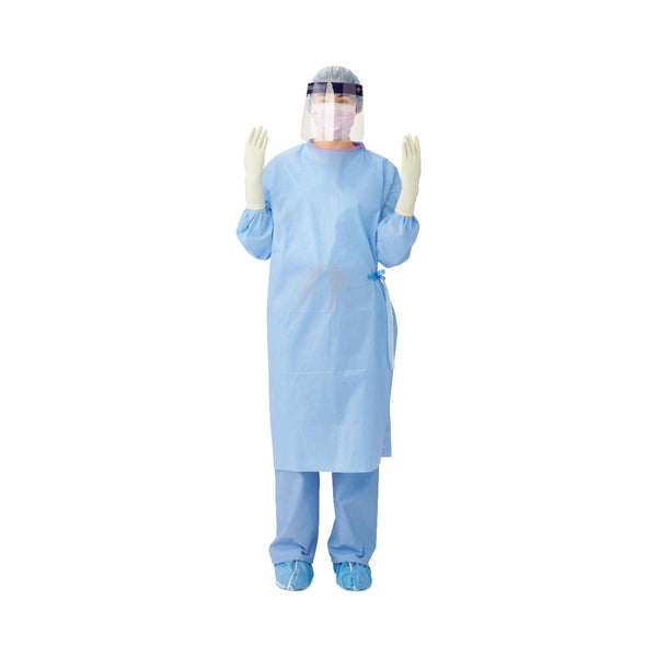 Medline Sirus Sterile Non-Reinforced Surgical Gown, Level 3, Large