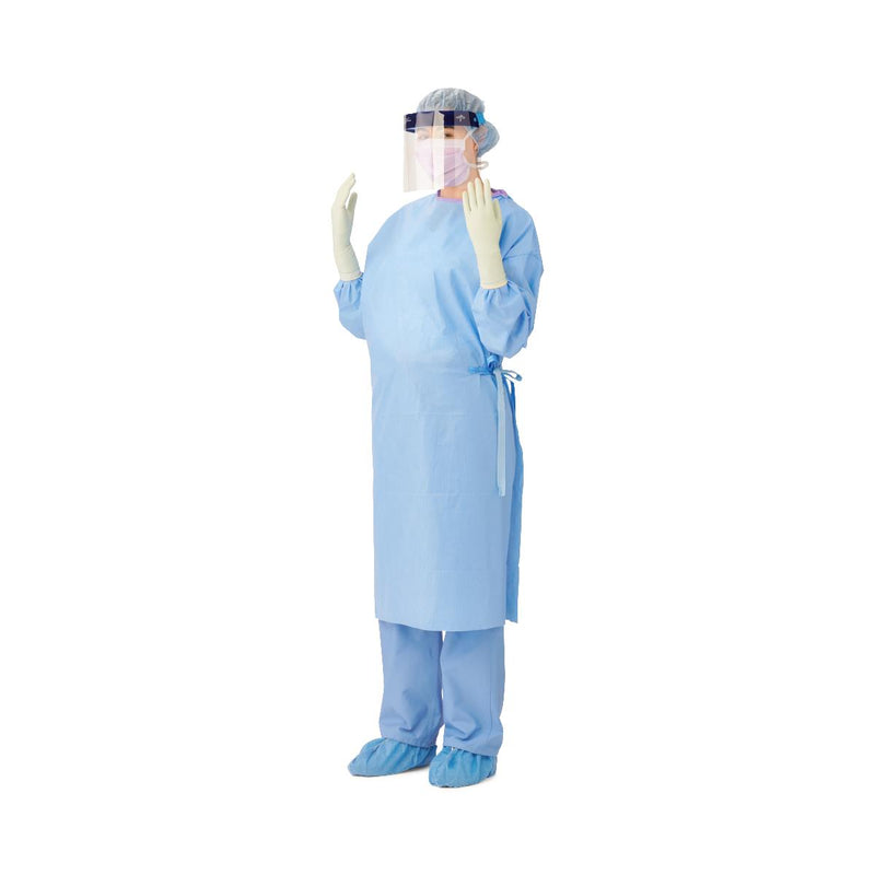 Medline Sirus Sterile Non-Reinforced Surgical Gown, Level 3, Extra Large