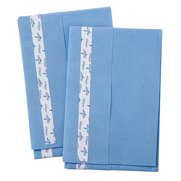 Medline Utility Sterile Surgical Drape with Tape, 15" x 26" (38 cm x 66 cm)