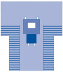 Medline Proxima Fenestrated Surgical Drape, Chest, 15" x 10" (38 cm x 25 cm)