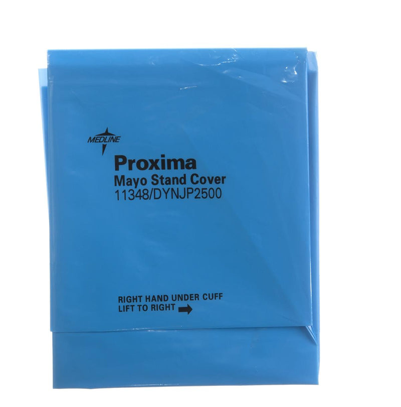 Medline Proxima Sterile Surgical Mayo Stand Cover, 24" x 53" (61 cm x 135 cm)