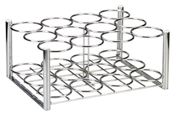 Chrome Oxygen Cylinder Rack