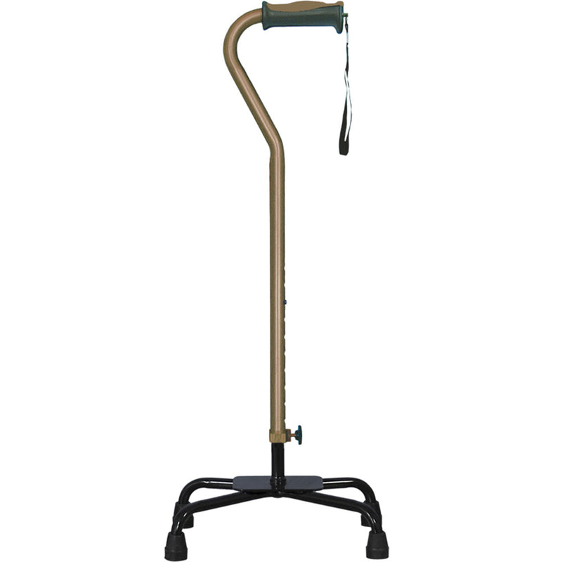 Hugo Ergonomic Quad Cane - Cocoa