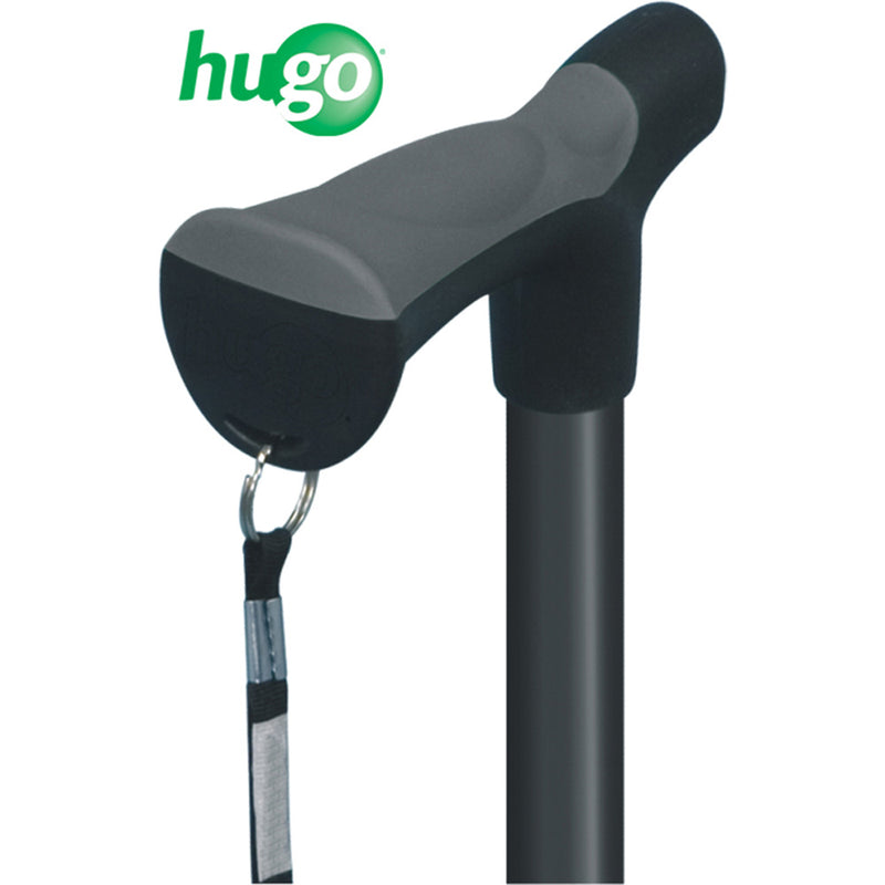 Hugo Ergonomic Derby Handle Cane - Ebony