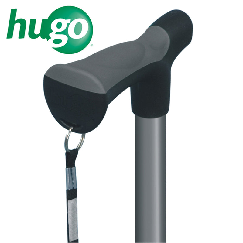 Hugo Ergonomic Derby Handle Cane - Smoke