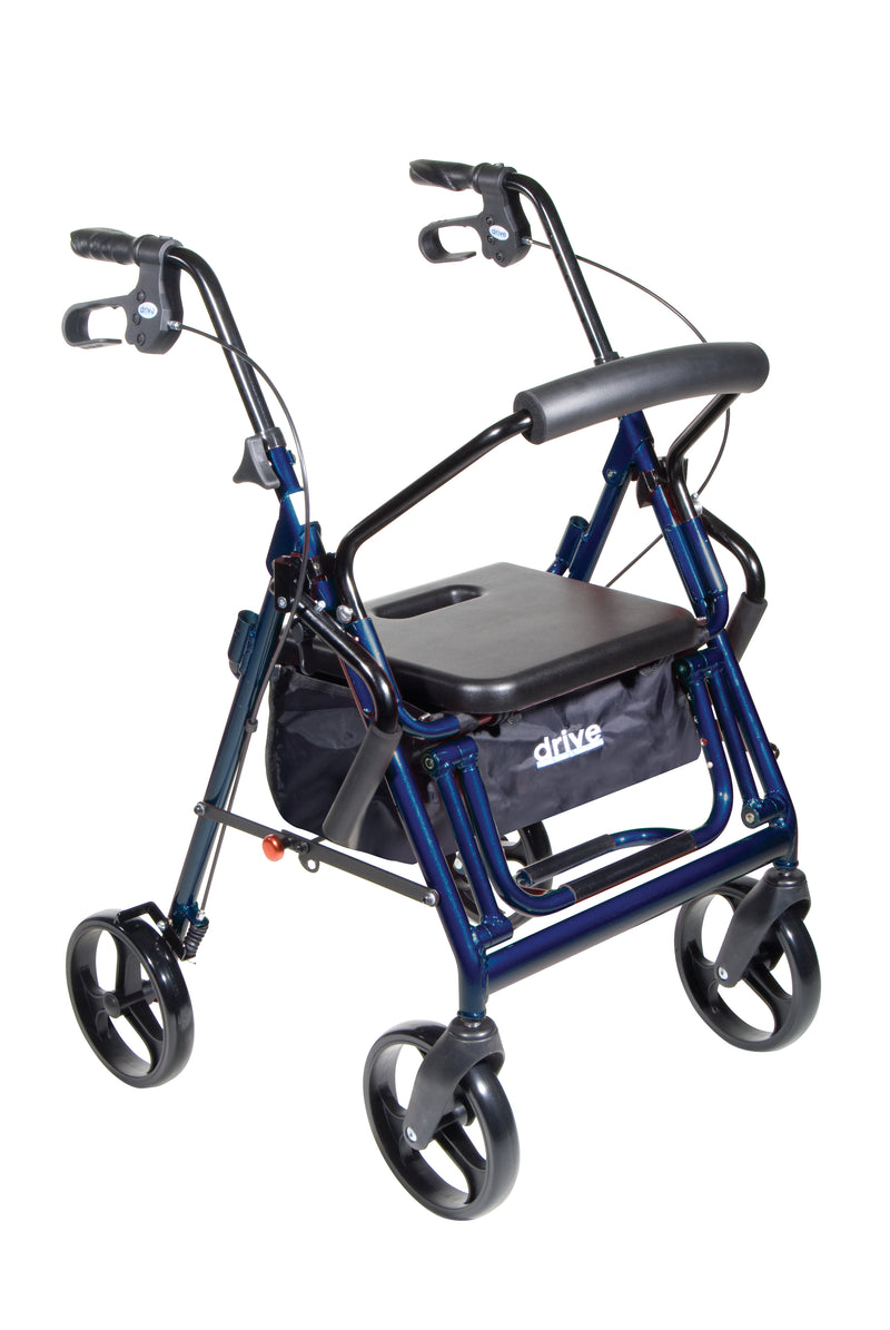 Duet Rollator/Transport Chair, 8" Casters