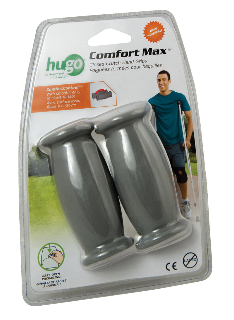 Hugo Comfort Max Crutch Hand Grips, closed