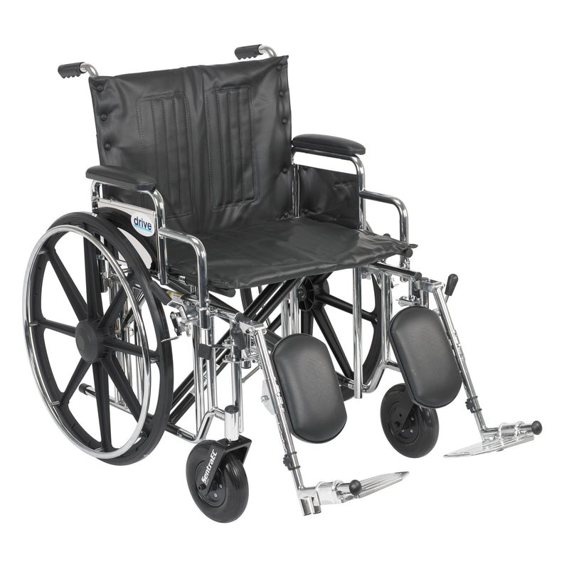 Bariatric Sentra Extra-Heavy-Duty Wheelchair