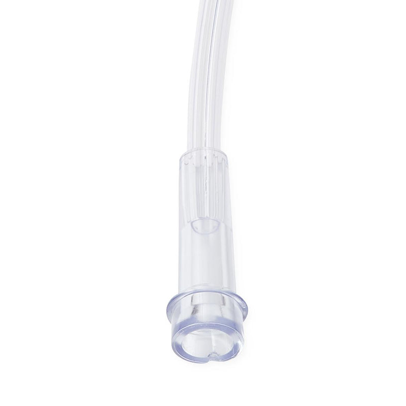 Medline Soft-Touch Oxygen Nasal Cannula with Connector, Adult, with Tubing: 7' (2.1 m)