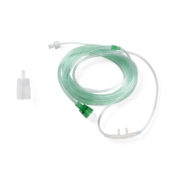 Medline SuperSoft CO2 Cannula with O2 Tubing, Adult Female, Tubing: 7' (2.1 m)