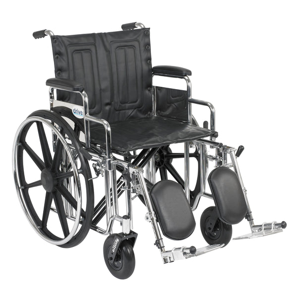 Bariatric Sentra Extra-Heavy-Duty Wheelchair