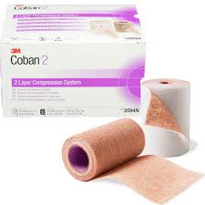 Bx/10Rl Coban 2 Comfort Compression Bandage 6" X 3.8Yd