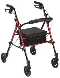 Rollator, Alum Superlight, 6" Wheels, Re