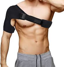 Ea/1 Actipatch Shoulder Wrap Support, Black, Regular