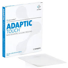 Bx/10 Adaptic Touch Non-Adhering Silicone Dressing 11Cm X 7.6Cm Flexible Advanced Mesh Design Cellulose Acetate Coated Silicone (Was Jnj Tch502 - Same Product)