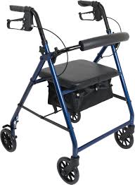 Medline Basic Rollator, 6" Wheels
