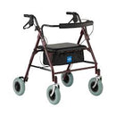 Medline Heavy-Duty Bariatric Rollator, Steel