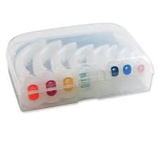 Kit/8 Airway Kit Guedel Oral Color-Coded Assorted 8 Sizes In Hard Case