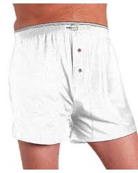 CUI Ostomy High Waist Boxers w/Pouch Male Large White