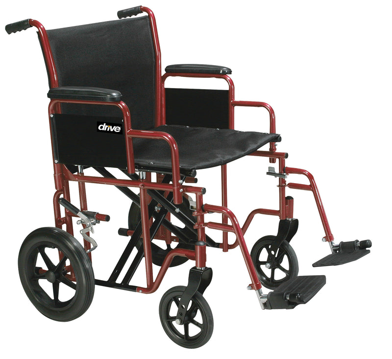 Bariatric Steel Transport Chair