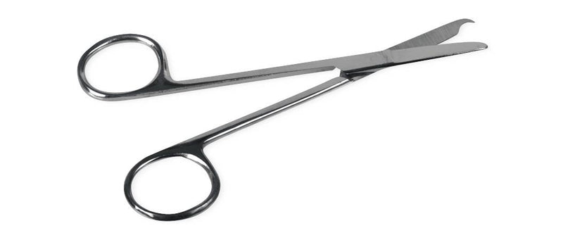 Medline Floor-Grade Littauer Stitch Scissors, 3.5" (9 cm)