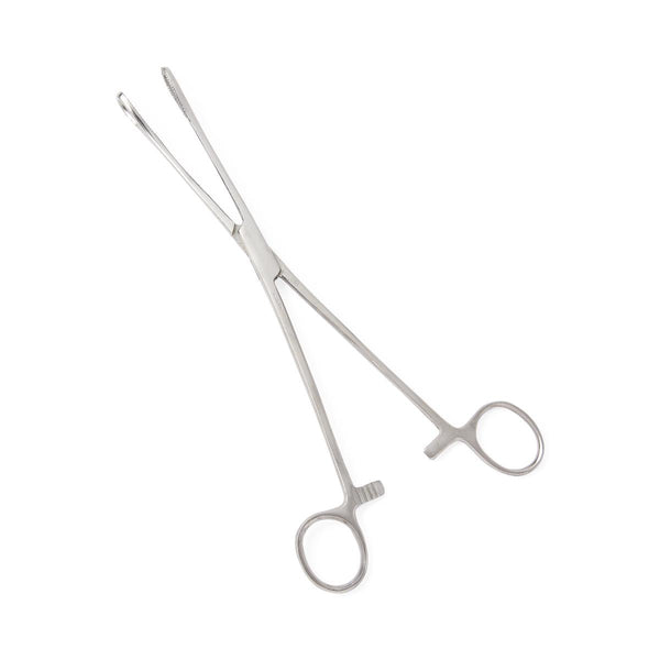 Medline Floor-Grade Stainless-Steel Forester Sponge Forceps, 9.5" (24 cm)