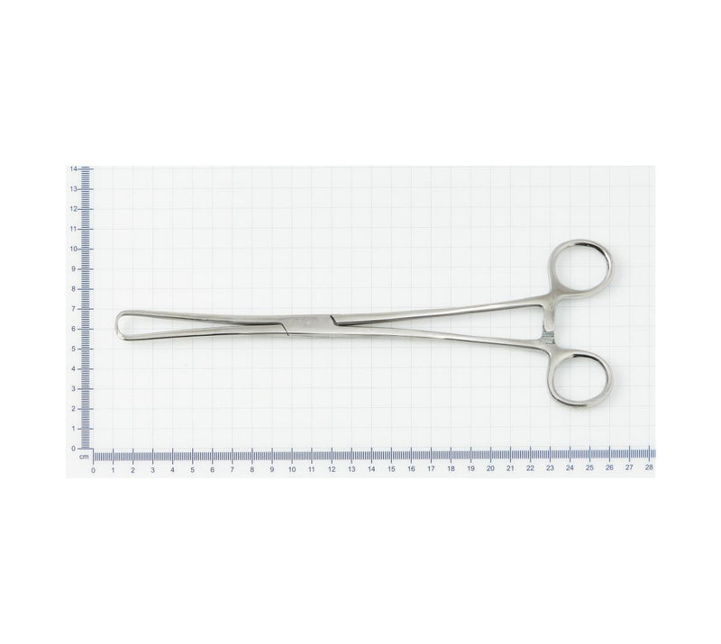 Medline Floor-Grade Schroeder Tenaculum Forceps, 9.5" (24 cm), Straight