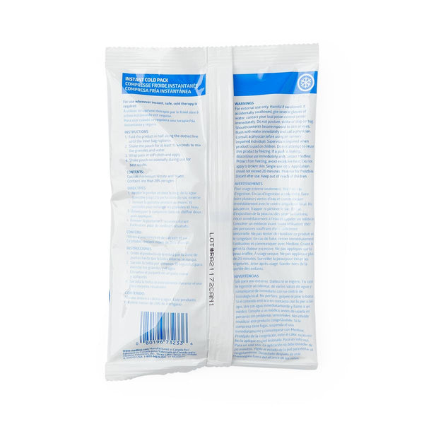 Medline Standard Instant Cold Packs, 5" x 9" (13 cm x 23 cm)