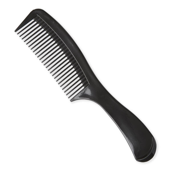 Medline Classic Plastic Comb with Large Handle and Teeth, 9" (23 cm)