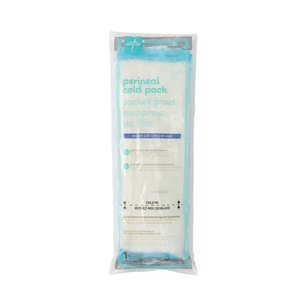 Medline Deluxe Straight Perineal Cold Pack / Pad, 4.5" x 14.25" (11 cm x 36 cm)