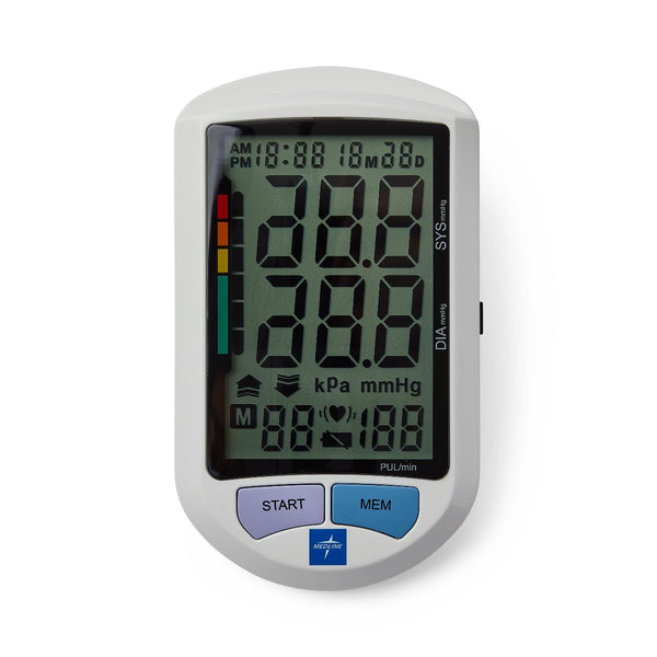 Medline Automatic Digital Blood Pressure Unit, With Adult Cuff, Automatic